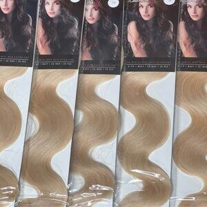 Dream Catchers Hair extensions 20 inch 5 packs K-tip wavy blonde